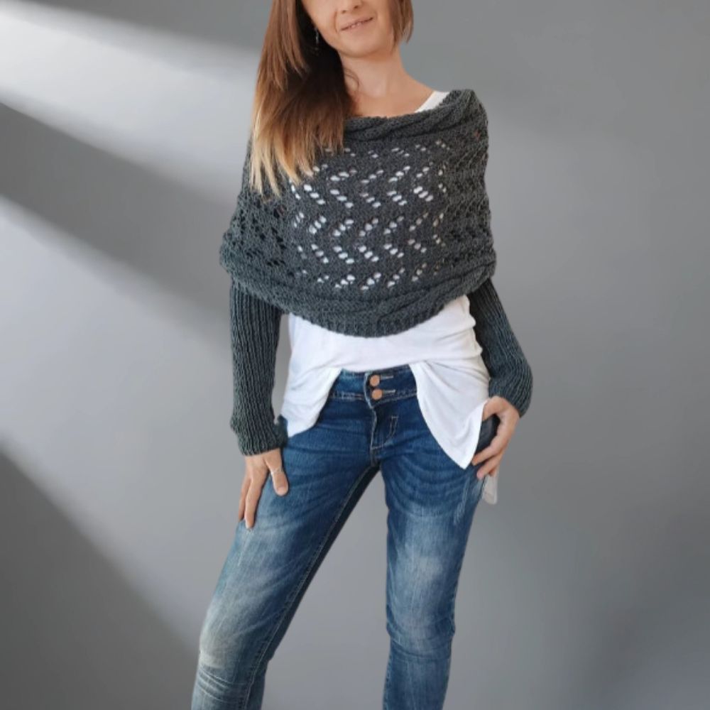 Elora – Stylowa shawl na chłodne dni