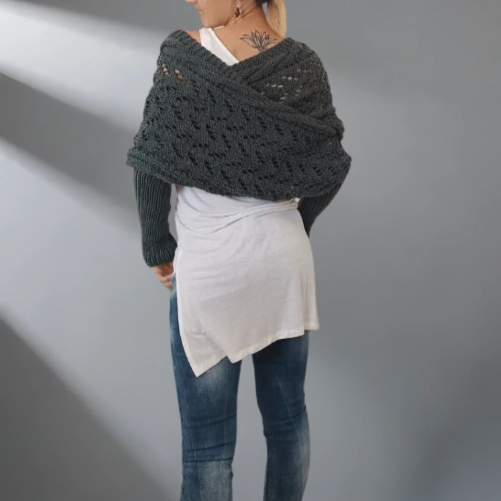 Elora – Stylowa shawl na chłodne dni