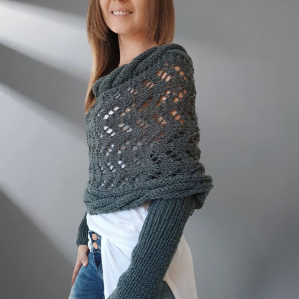 Elora – Stylowa shawl na chłodne dni