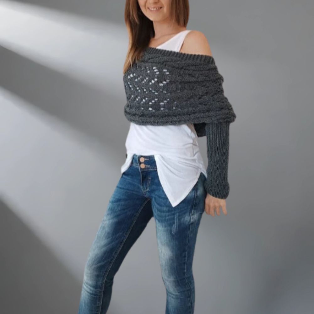 Elora – Stylowa shawl na chłodne dni