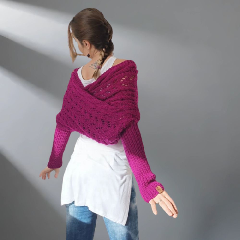 Elora – Stylowa shawl na chłodne dni
