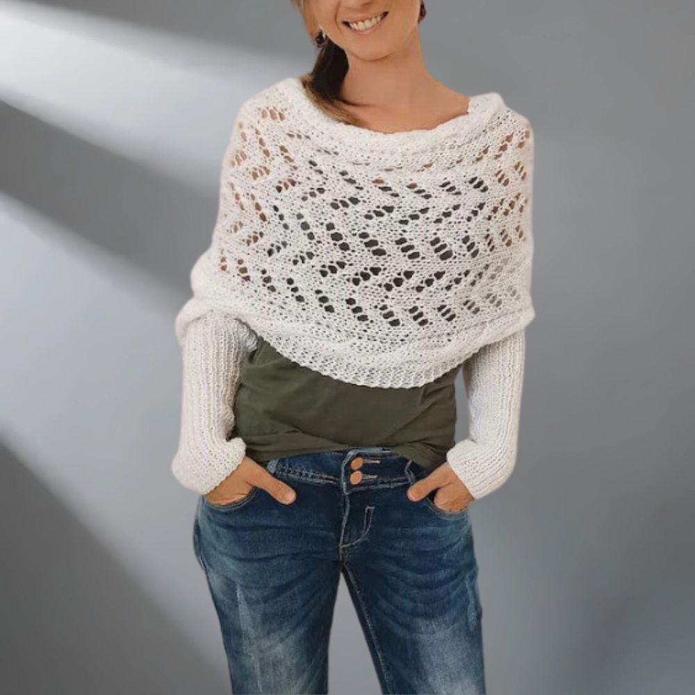 Elora – Stylowa shawl na chłodne dni