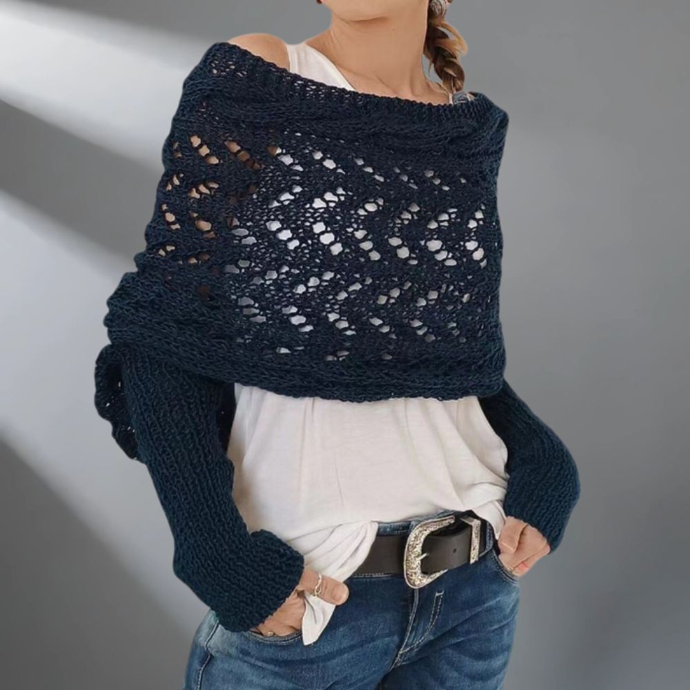 Elora – Stylowa shawl na chłodne dni