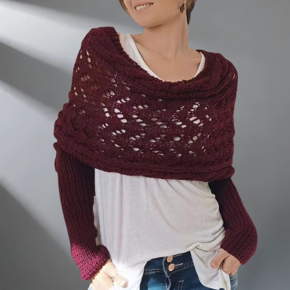 Elora – Stylowa shawl na chłodne dni