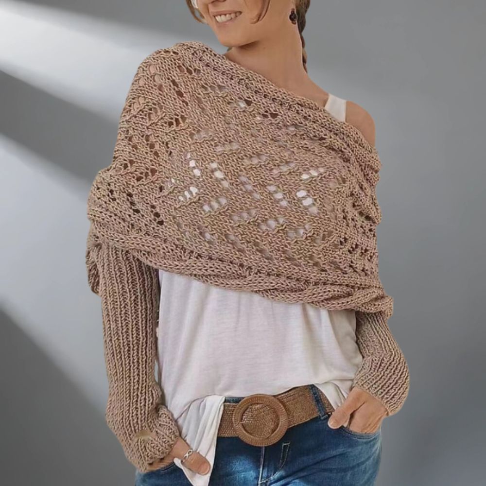 Elora – Stylowa shawl na chłodne dni
