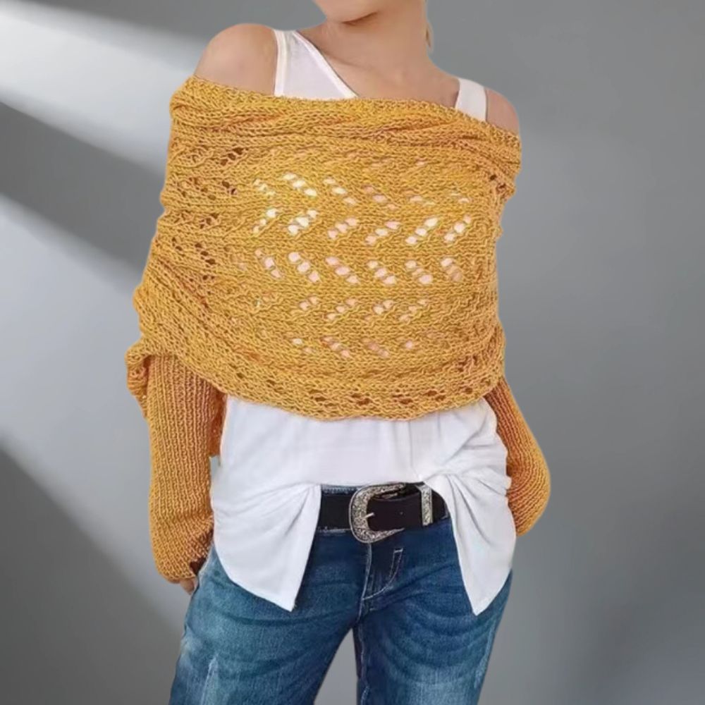 Elora – Stylowa shawl na chłodne dni