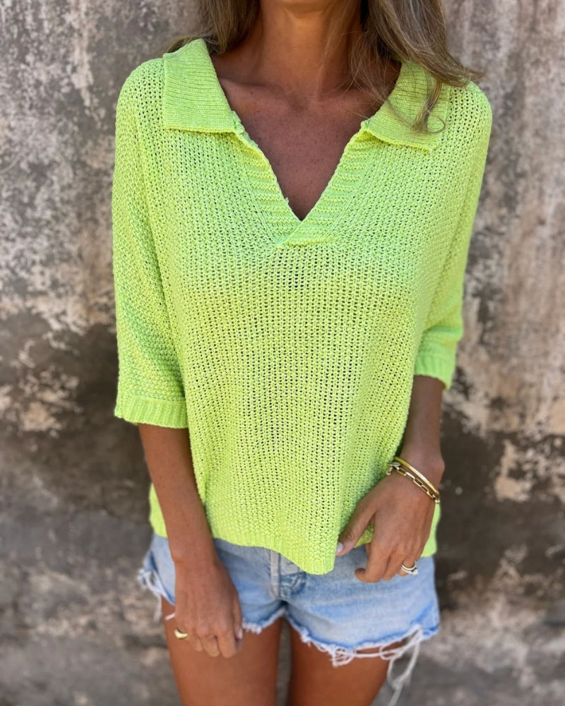 Łucja - Boho Top z Siateczki