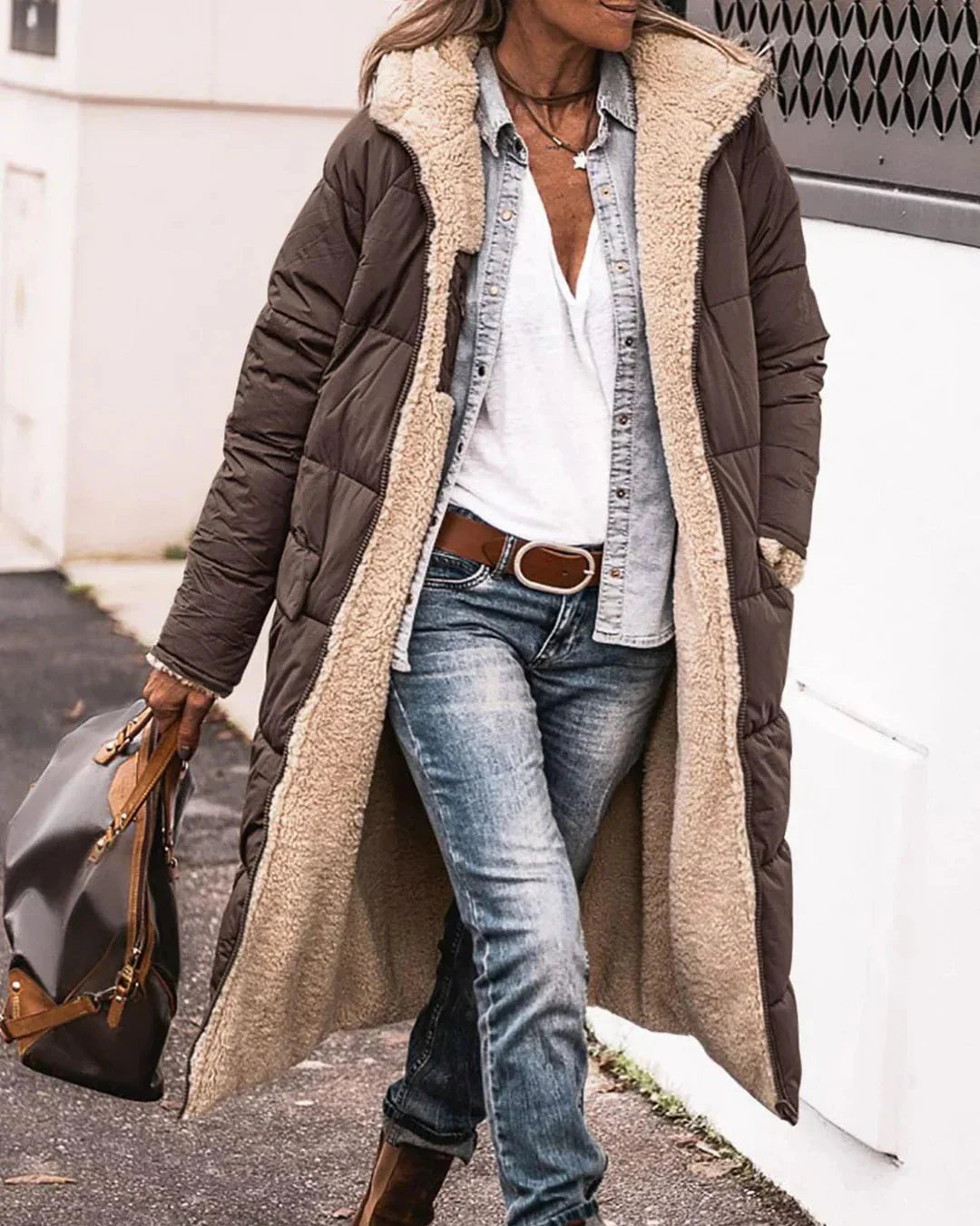 Liriel – Dwustronna zimowa kurtka