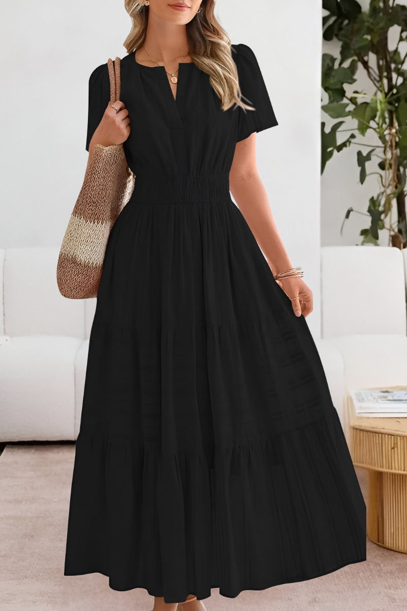 Zielena – Zwiewna sukienka boho na lato