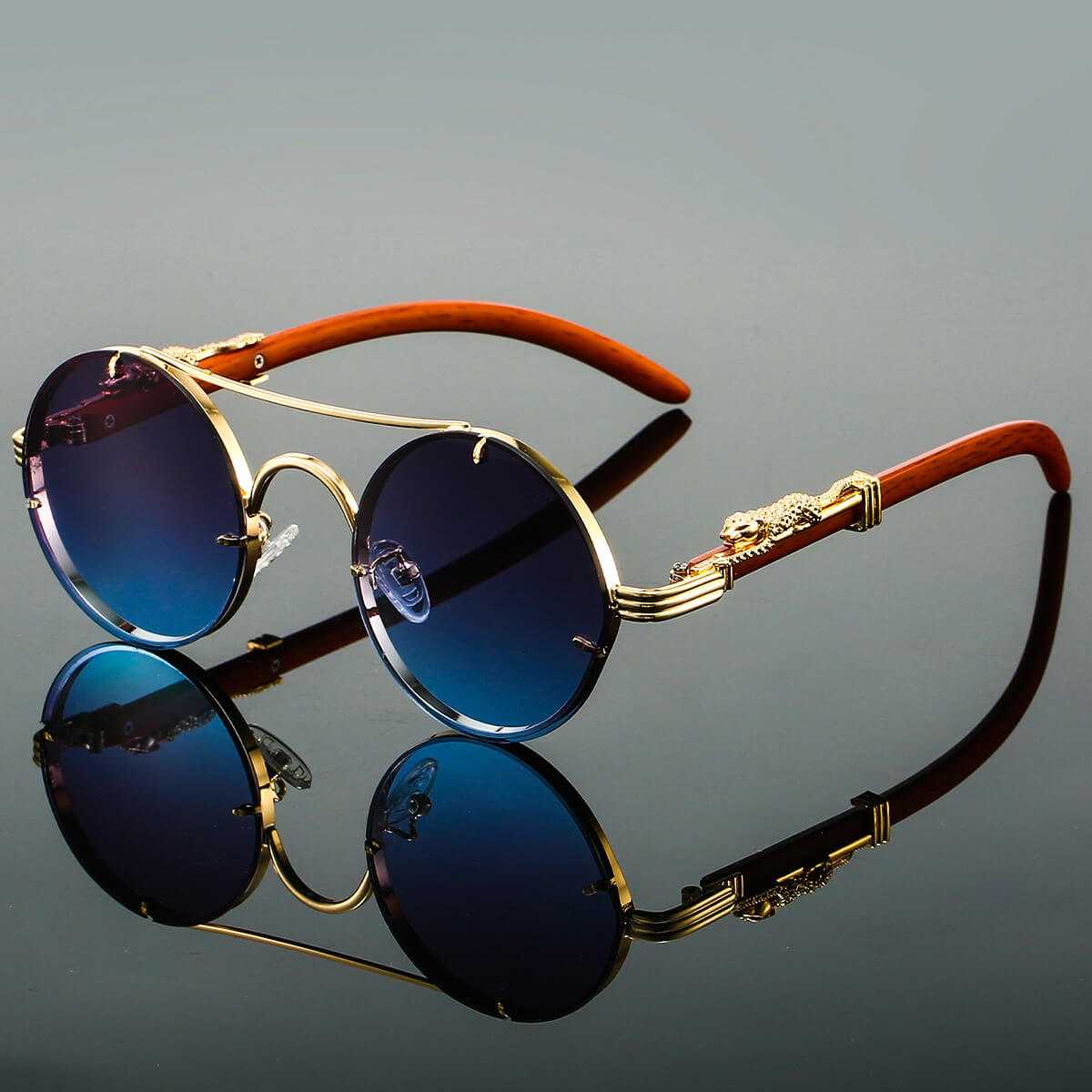 Sosnowin – Okulary przeciwsłoneczne w stylu retro