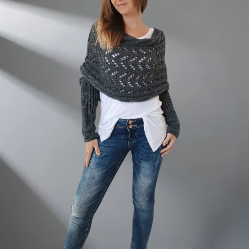 Elora – Stylowa shawl na chłodne dni