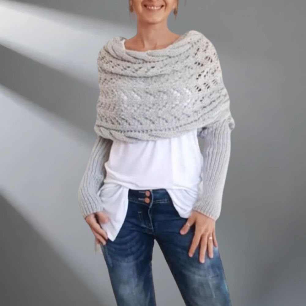 Elora – Stylowa shawl na chłodne dni