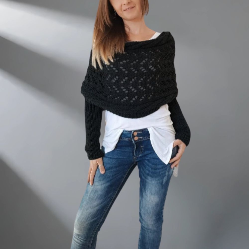 Elora – Stylowa shawl na chłodne dni