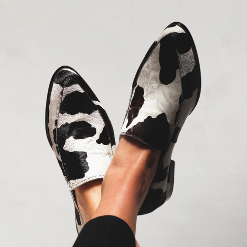 Kalora - Eleganckie i wygodne loafersy z niewielkim obcasem