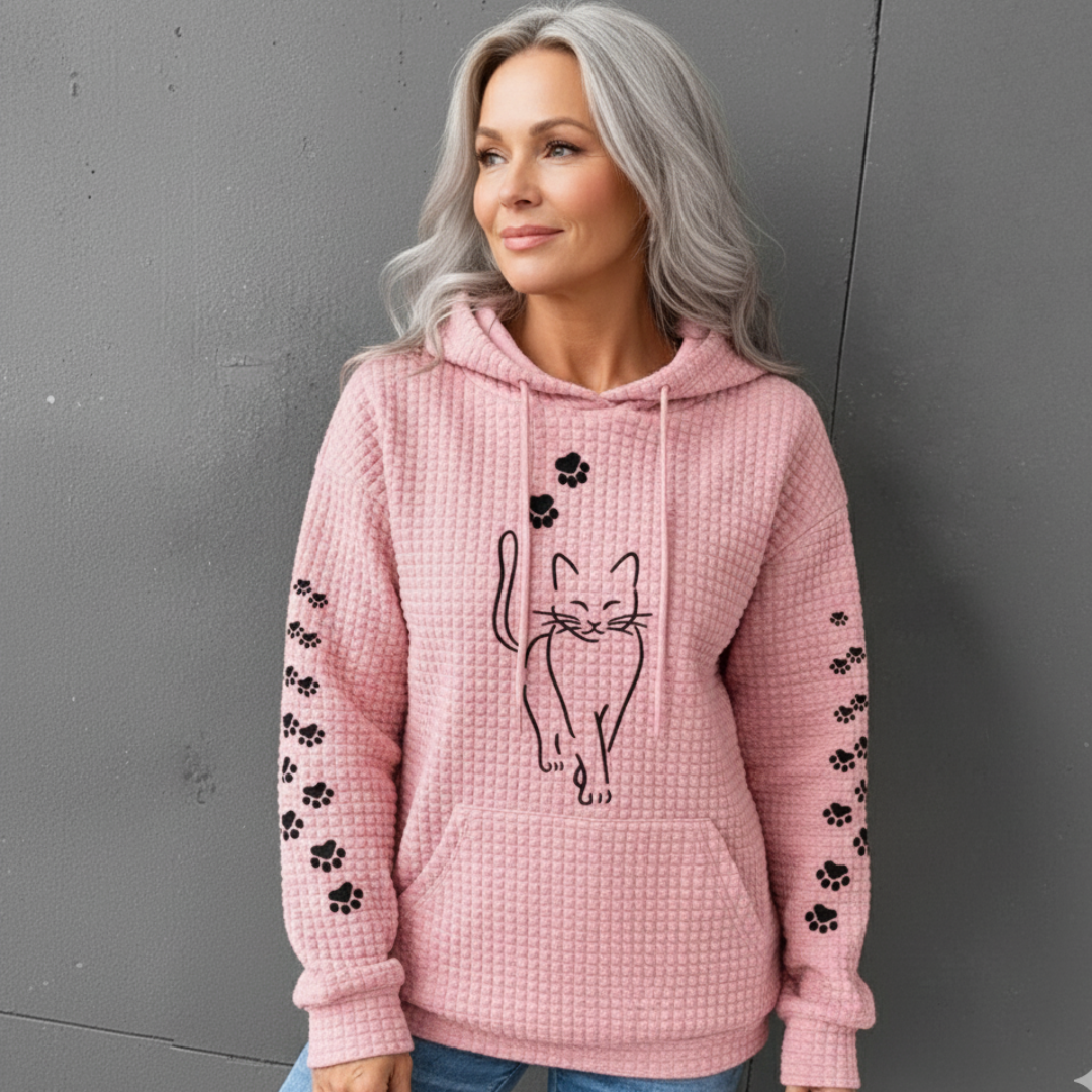 Aniela – Wygodna i ciepła bluza z kapturem dla kobiet