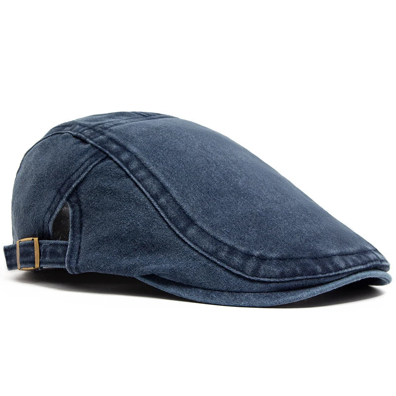 Jakub – Stylowa czapka typu flat cap na każdą porę roku