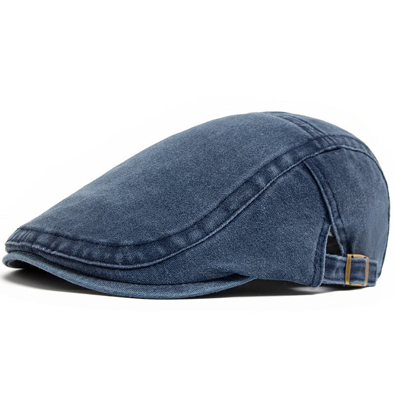 Jakub – Stylowa czapka typu flat cap na każdą porę roku