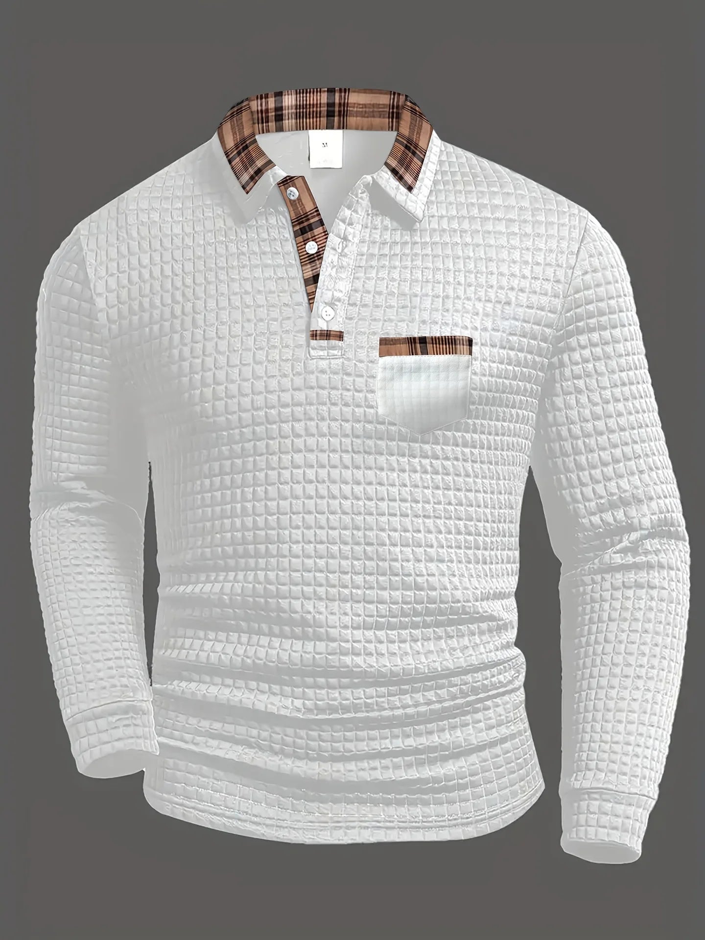 Armand – Koszulka polo w kratkę