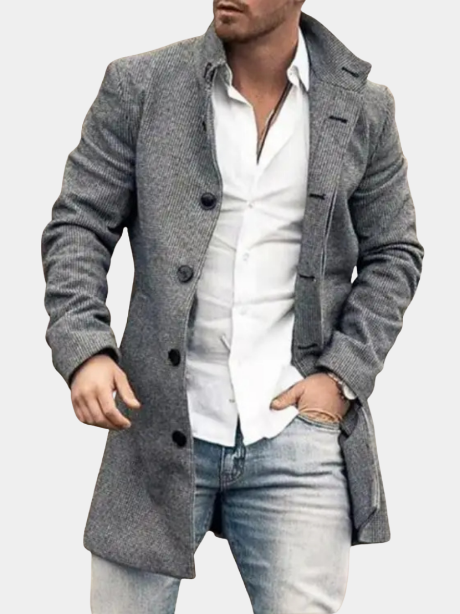 Robert – Elegancki płaszcz męski