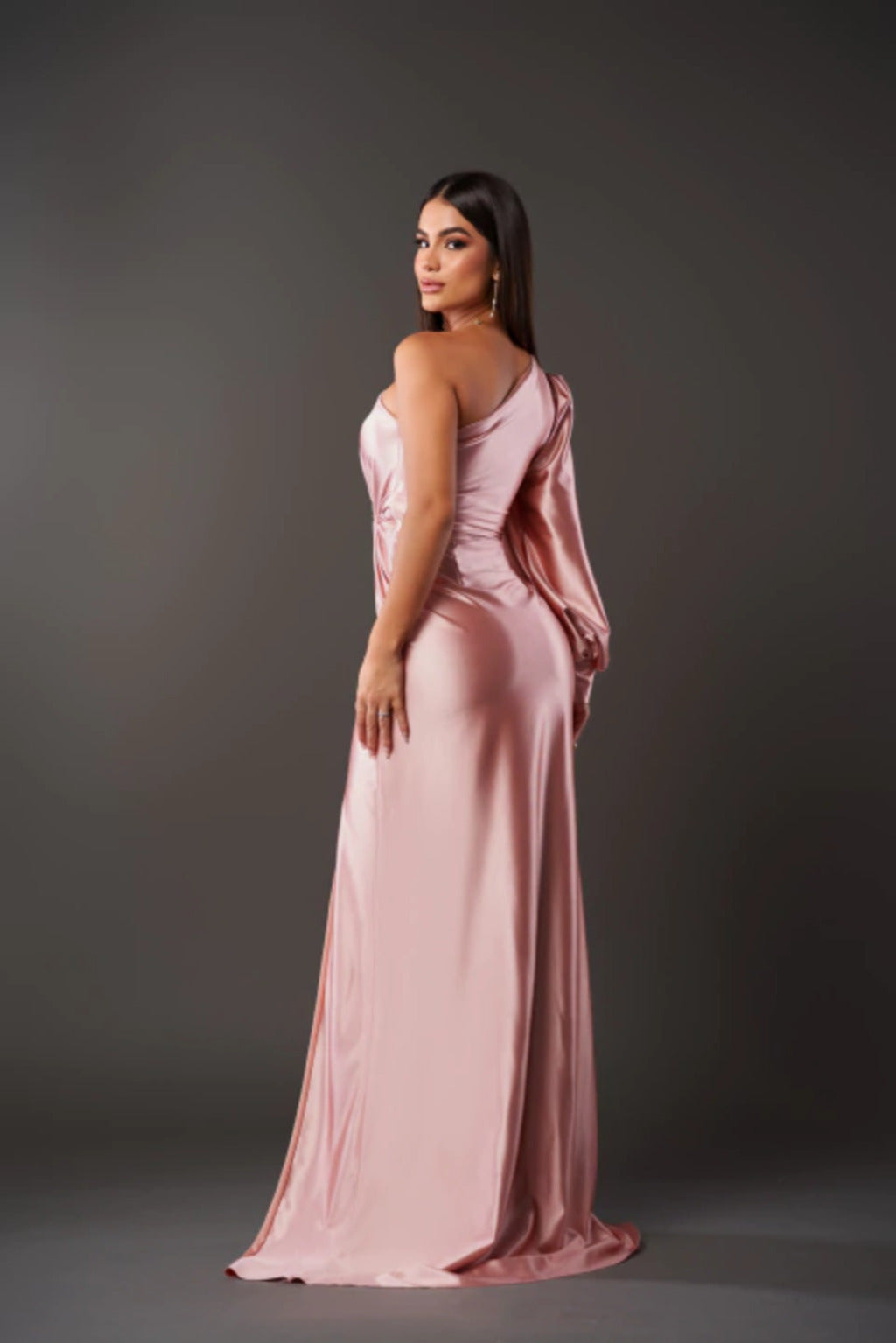 Lucia - Satynowa sukienka Valentina