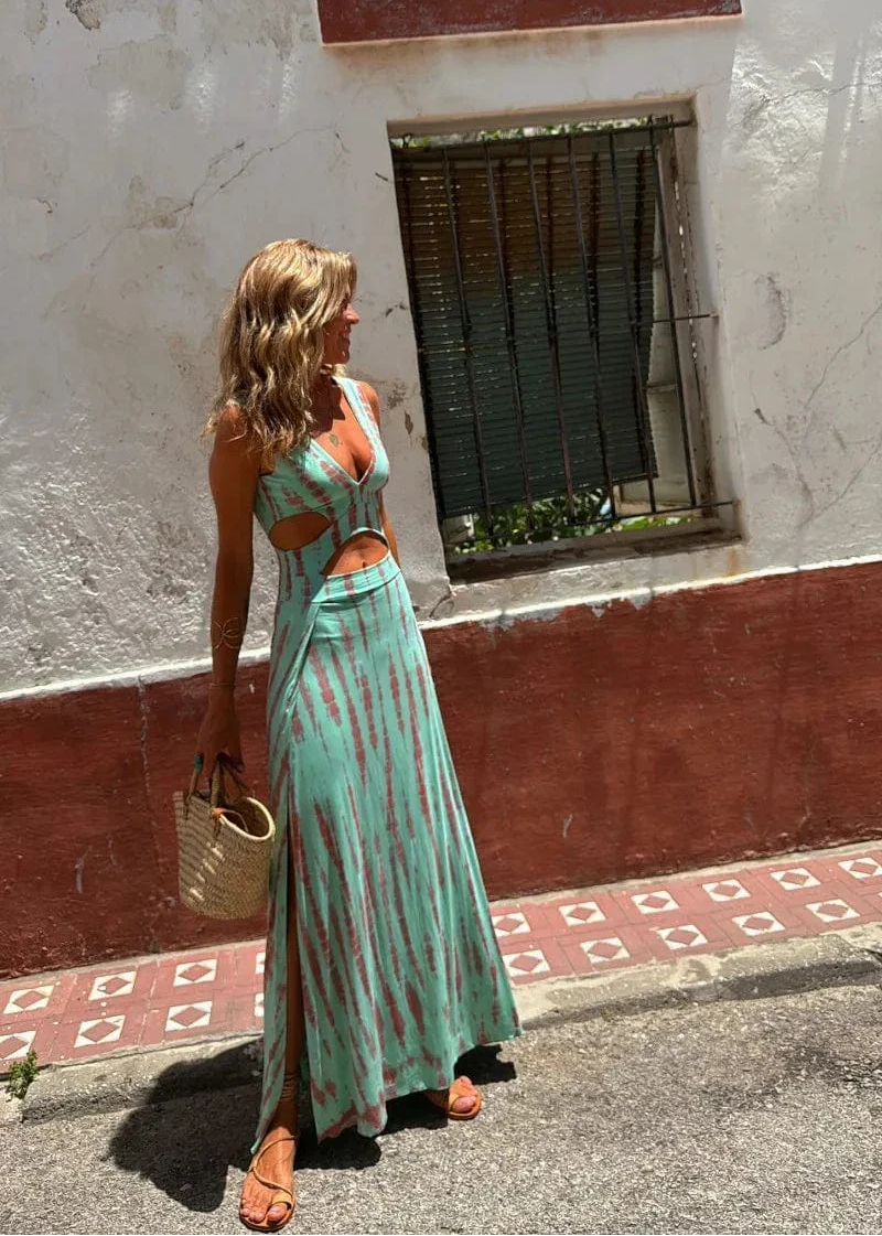 Ysalena – Zwiewna sukienka tie-dye w stylu boho