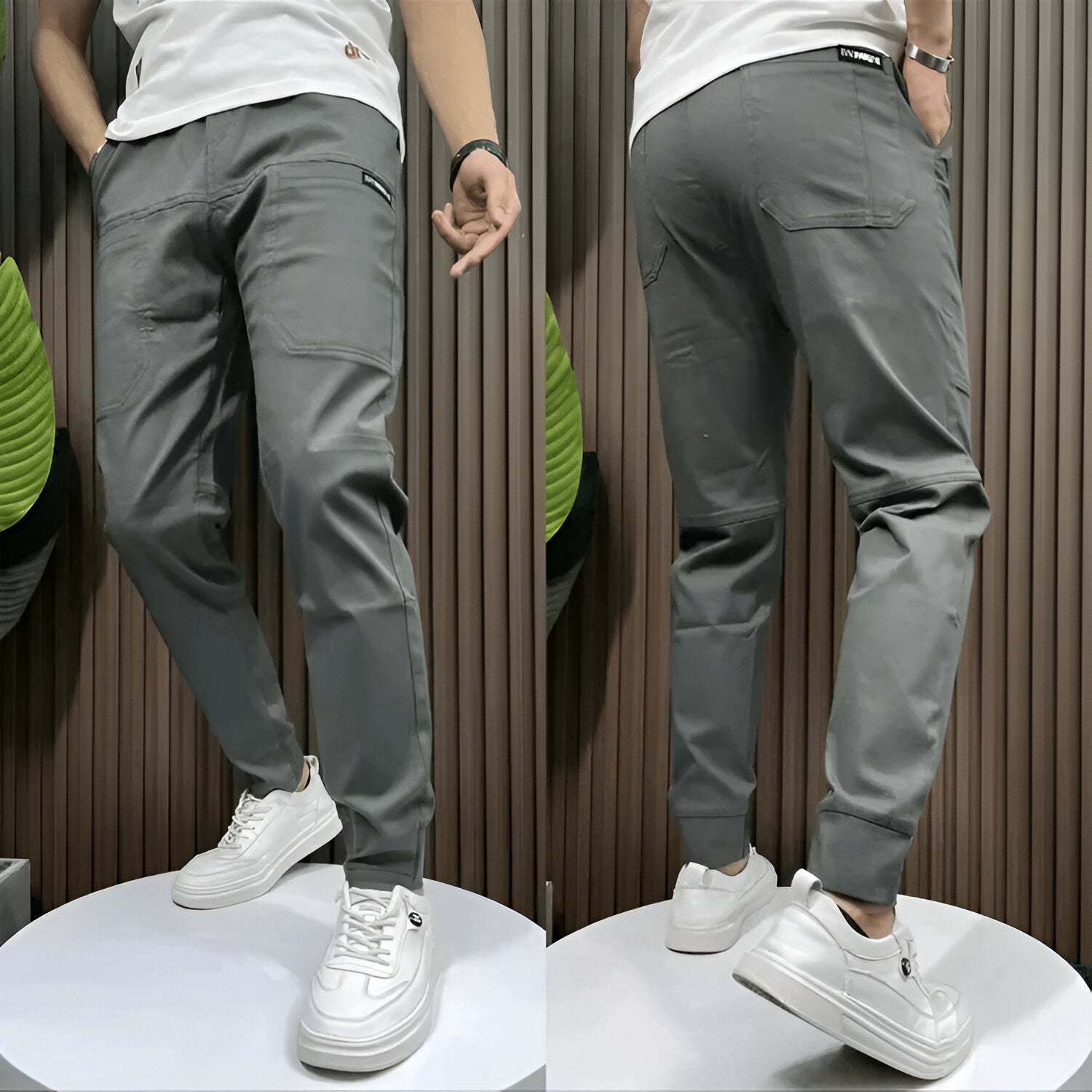 Damian – Spodnie cargo premium ze stretchem