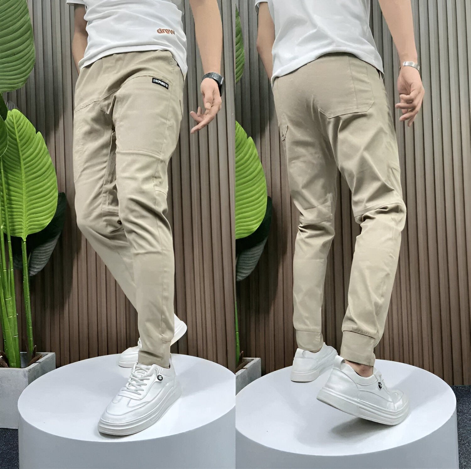Damian – Spodnie cargo premium ze stretchem