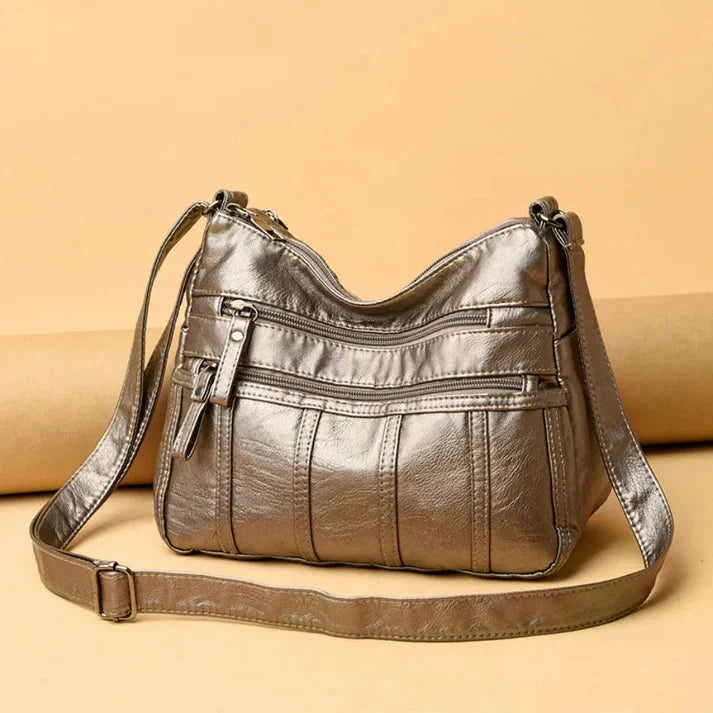 Teresa - skórzana torba typu crossbody