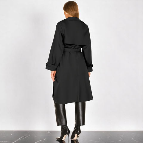 Brzozanna – Stylowy elegancki płaszcz trencz